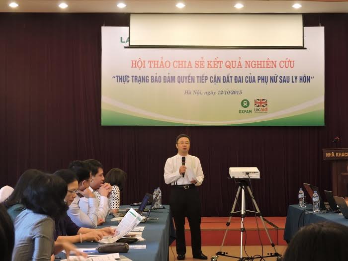 Hội[-]thảo[-]chia[-]sẽ[-]kết[-]quả[-]nghiên[-]cứu[-]"Thực[-]trạng[-]quyền[-]tiếp[-]cận[-]đất[-]đai[-]của[-]phụ[-]nữ[-]sau[-]ly[-]hôn
